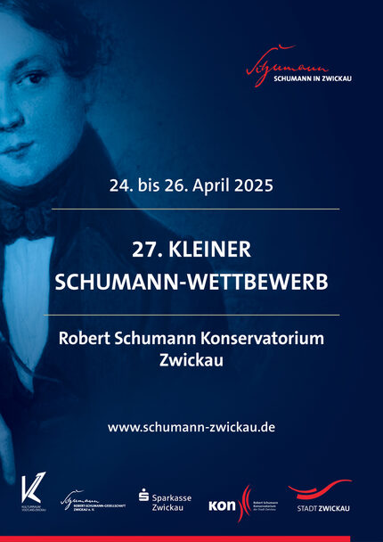Plakat Kleiner Schumann-Wettbewerb